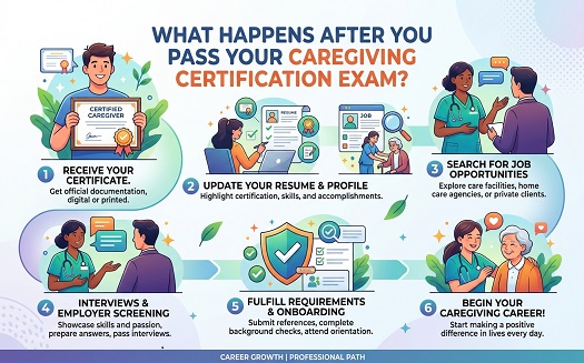What Happens After You Pass Your Caregiving Certification Exam?